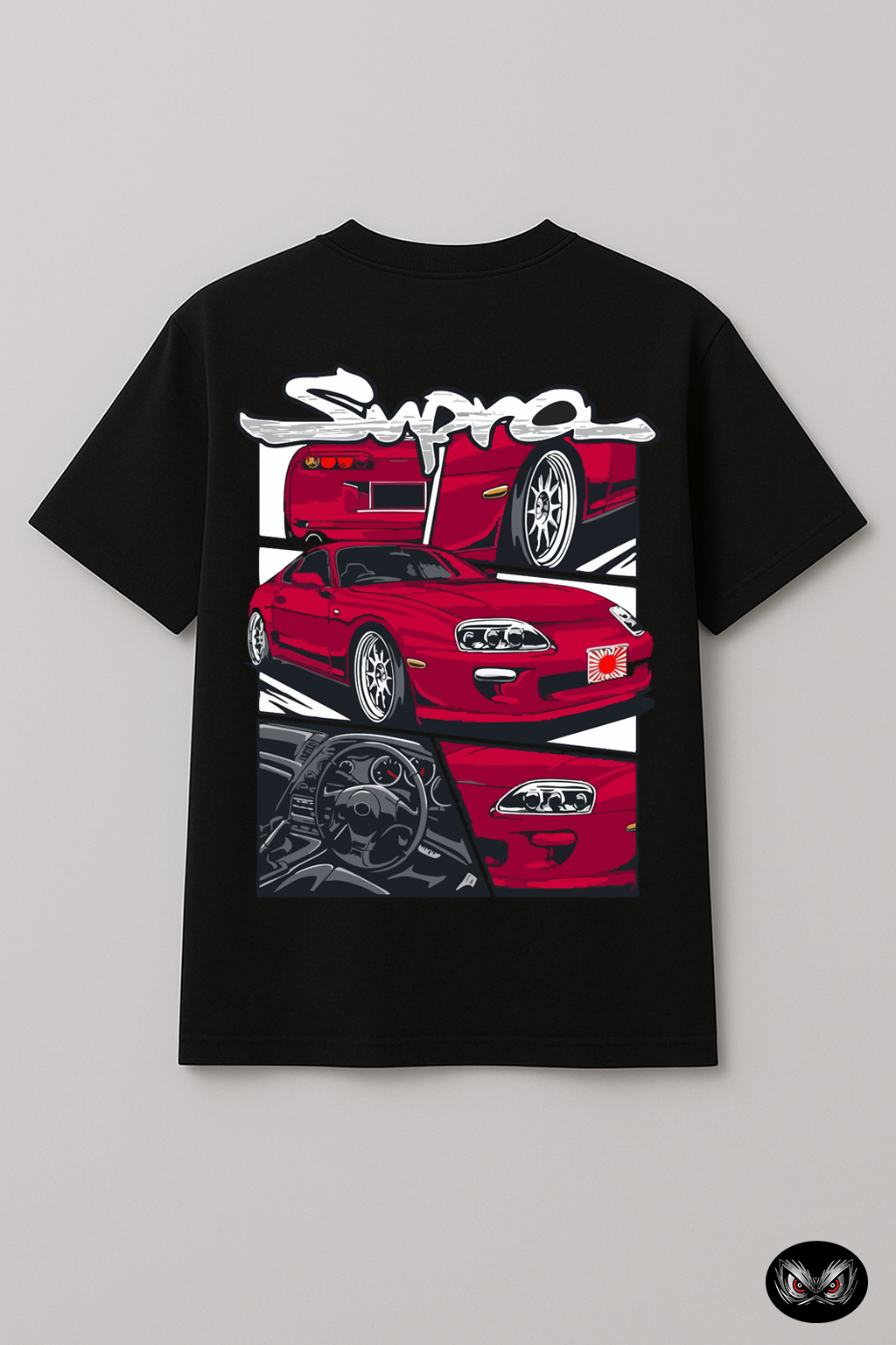 SU-PRA Graphic Tee - oversized fit