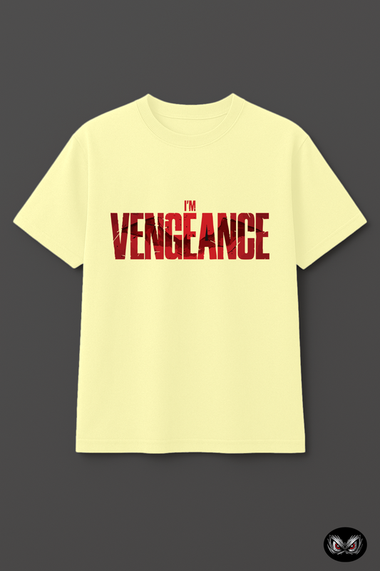 Vengeance Graphic Tee - oversized fit