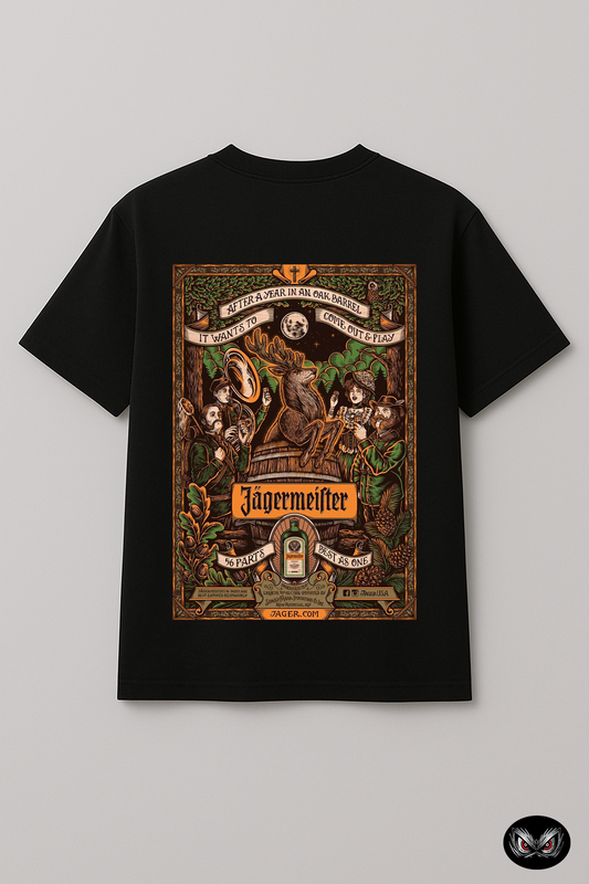 JAG-ER Stag Graphic Tee - oversized fit