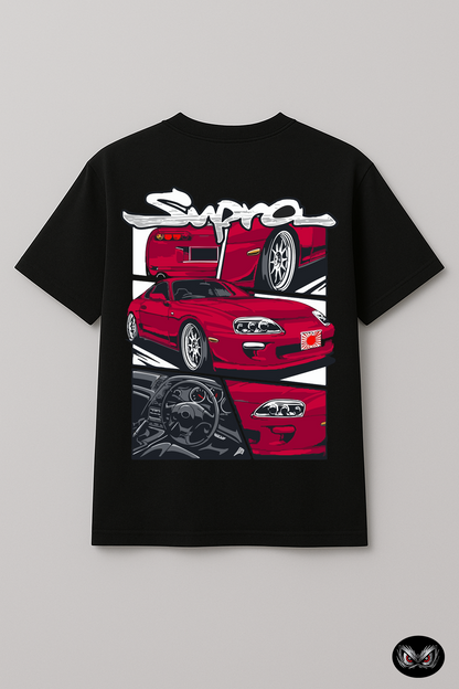 SU-PRA Graphic Tee - oversized fit