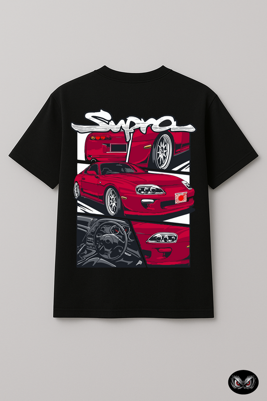 SU-PRA Graphic Tee - oversized fit