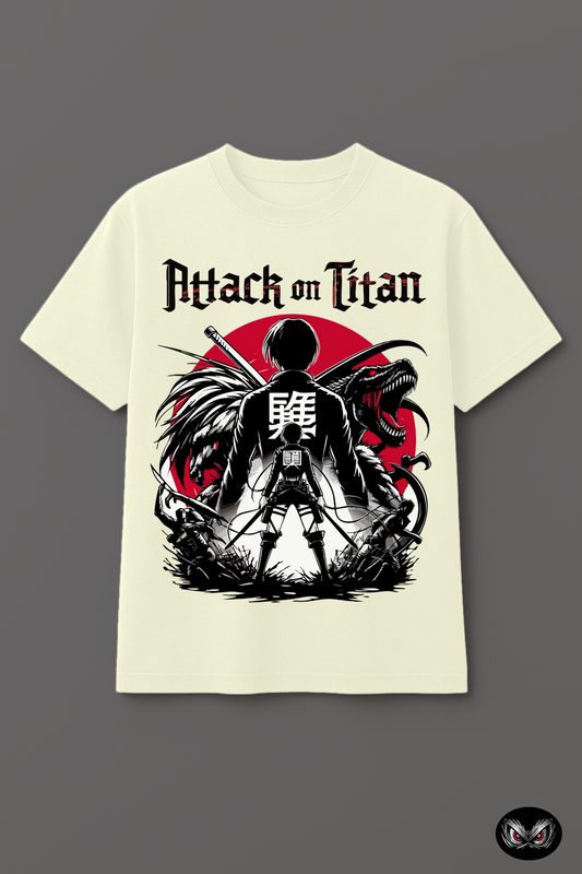 Attack on Titan - oversized fit