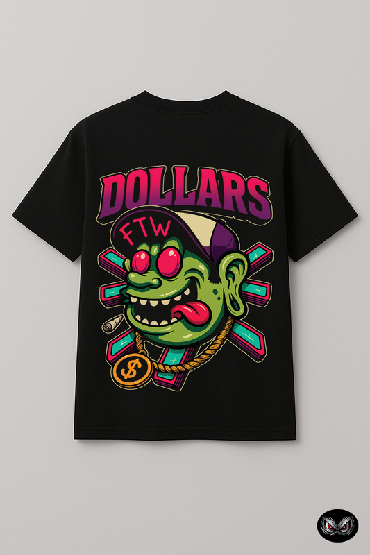 Dollars $ - oversized fit