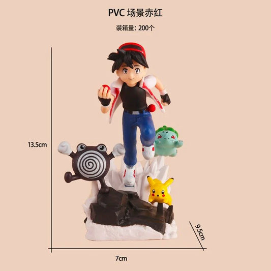 Pokimon on snail - 13.5 CM