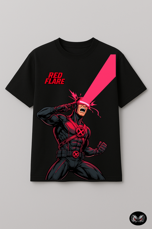 RED FLARE - oversized fit