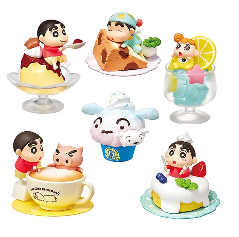 Shin-chan foodie set of 6