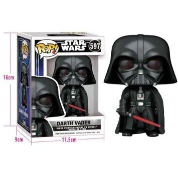 Star wars black pop mini figure - 10 CM
