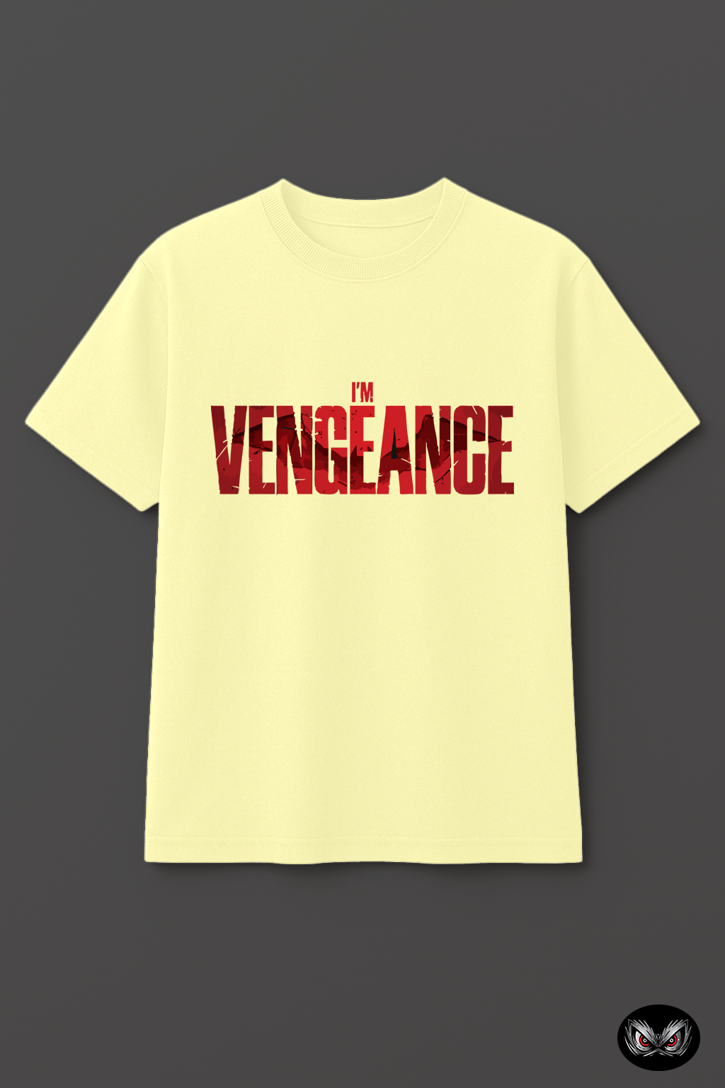 Vengeance Graphic Tee - oversized fit